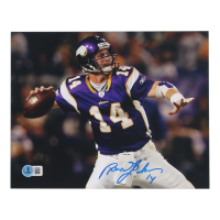 Brad Johnson Signed Vikings 8x10 Photo (Beckett) at PristineAuction.com