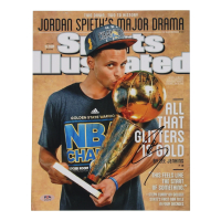 Steph Curry Signed Warriors 11x14 Photo (PSA) at PristineAuction.com