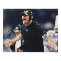 Dan Campbell Signed Lions 8x10 Photo (Beckett) at PristineAuction.com