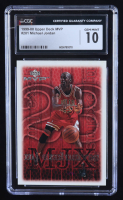 Michael Jordan 1999-00 Upper Deck MVP #201 (CGC 10) at PristineAuction.com