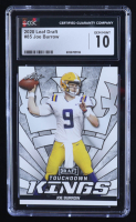 Joe Burrow 2020 Leaf Draft #85 TK RC (CGC 10) at PristineAuction.com