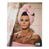 Sophia Loren Signed 8x10 Photo (Beckett) at PristineAuction.com