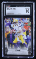 Joe Burrow 2020 Leaf Draft #1 RC (CGC 10) at PristineAuction.com