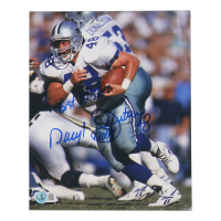 Daryl "Moose" Johnston Signed Cowboys 8x10 Photo Inscribed "Best Wishes" (Beckett) at PristineAuction.com
