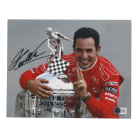 Helio Castroneves Signed IndyCar 8x10 Photo (Beckett) at PristineAuction.com
