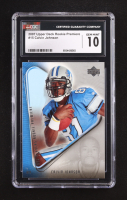 Calvin Johnson 2007 Upper Deck Rookie Premiere #15 RC (CGC 10) at PristineAuction.com