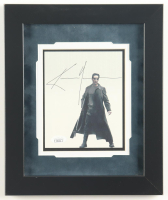 Keanu Reeves Signed "The Matrix" Custom Framed Photo Display (JSA) at PristineAuction.com