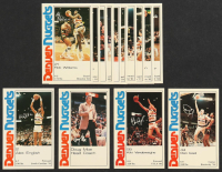 1983-84 Nuggets Police Basketball Complete Set of (14) Cards with Alex English #2, Dan Issel #44, Kiki Vandewghe #55, Danny Schayes #34 at PristineAuction.com