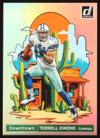 2024 Terrell Owens Panini Donruss Football Oversized Downtown Jumbo #8 at PristineAuction.com