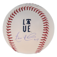 Aaron Nola Signed Phillies City Connect Baseball (JSA) at PristineAuction.com