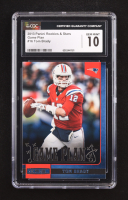 Tom Brady 2013 Rookies and Stars Game Plan #16 (CGC 10) at PristineAuction.com
