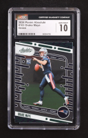 Drake Maye 2024 Absolute Green #103 RC (CGC 10) at PristineAuction.com