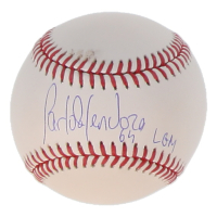 Carlos Mendoza Signed OML Baseball Inscribed "LGM" (JSA) at PristineAuction.com