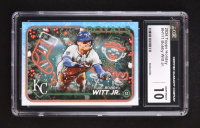 Bobby Witt Jr. 2024 Topps Holiday #H111 (CGC 10) at PristineAuction.com
