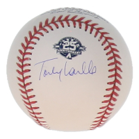 Torey Lovullo Signed Diamondbacks 25th Anniversary Logo OML Baseball (JSA) at PristineAuction.com