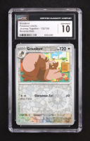 Greedent 2025 Pokemon TCG Scarlet and Violet Journey Together Reverse Foil #132 U (CGC 10) at PristineAuction.com