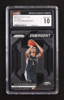 Victor Wembanyama 2023-24 Panini Prizm Emergent #12 RC (CGC 10) at PristineAuction.com