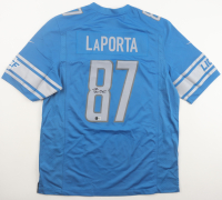 Sam LaPorta Signed Lions Nike Authentic Jersey (Beckett) at PristineAuction.com
