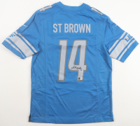 Amon-Ra St. Brown Signed Lions Nike Authentic Jersey (Beckett) at PristineAuction.com