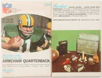 1966 Bart Starr "Armchair Quarterback" Original NFL Flip Booklet at PristineAuction.com