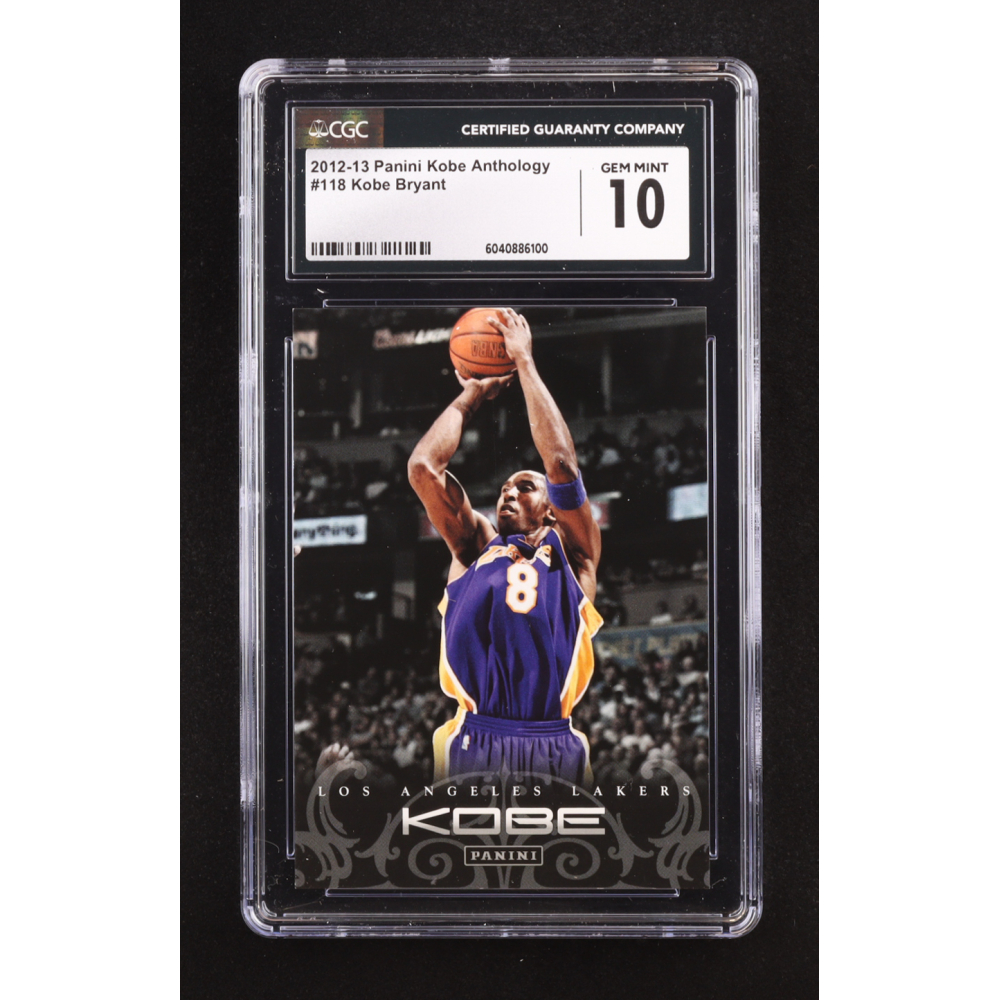 Kobe Bryant 2012-13 Panini Kobe Anthology #118 (CGC 10) at PristineAuction.com