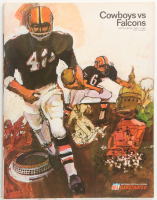1967 Cowboys vs. Falcons Original On-Site NFL Game Program at PristineAuction.com