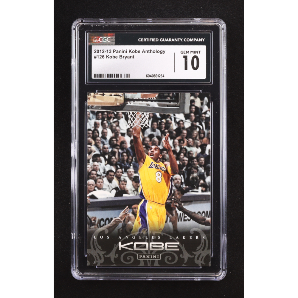 Kobe Bryant 2012-13 Panini Kobe Anthology #126 (CGC 10) at PristineAuction.com