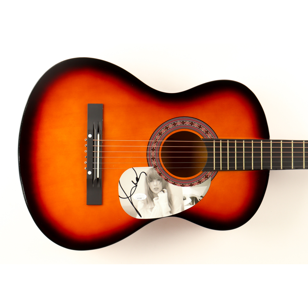 Taylor Swift Signed 38" Acoustic Guitar (JSA) at PristineAuction.com