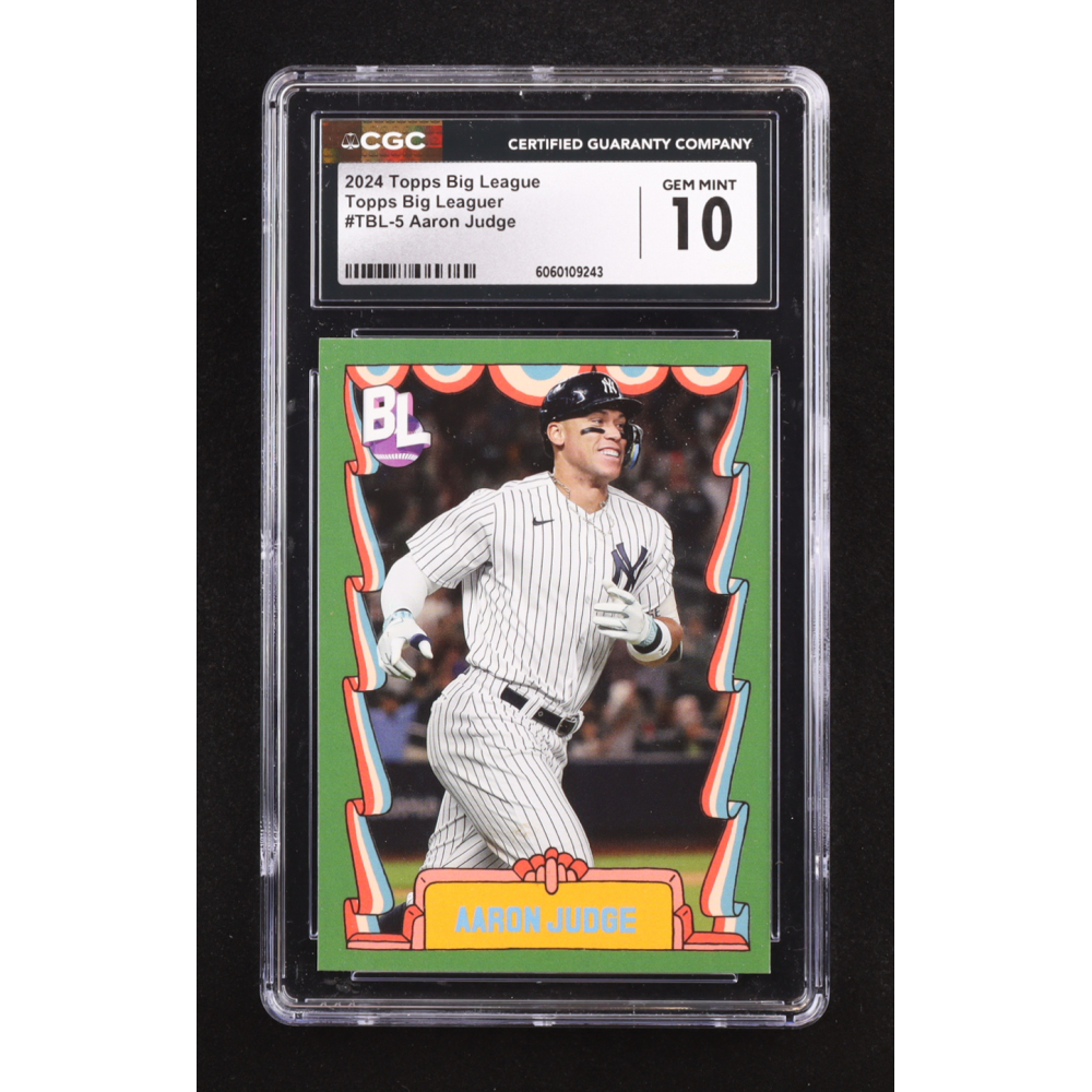 Aaron Judge 2024 Topps Big League Big Leaguer #TBL5  (CGC 10) at PristineAuction.com