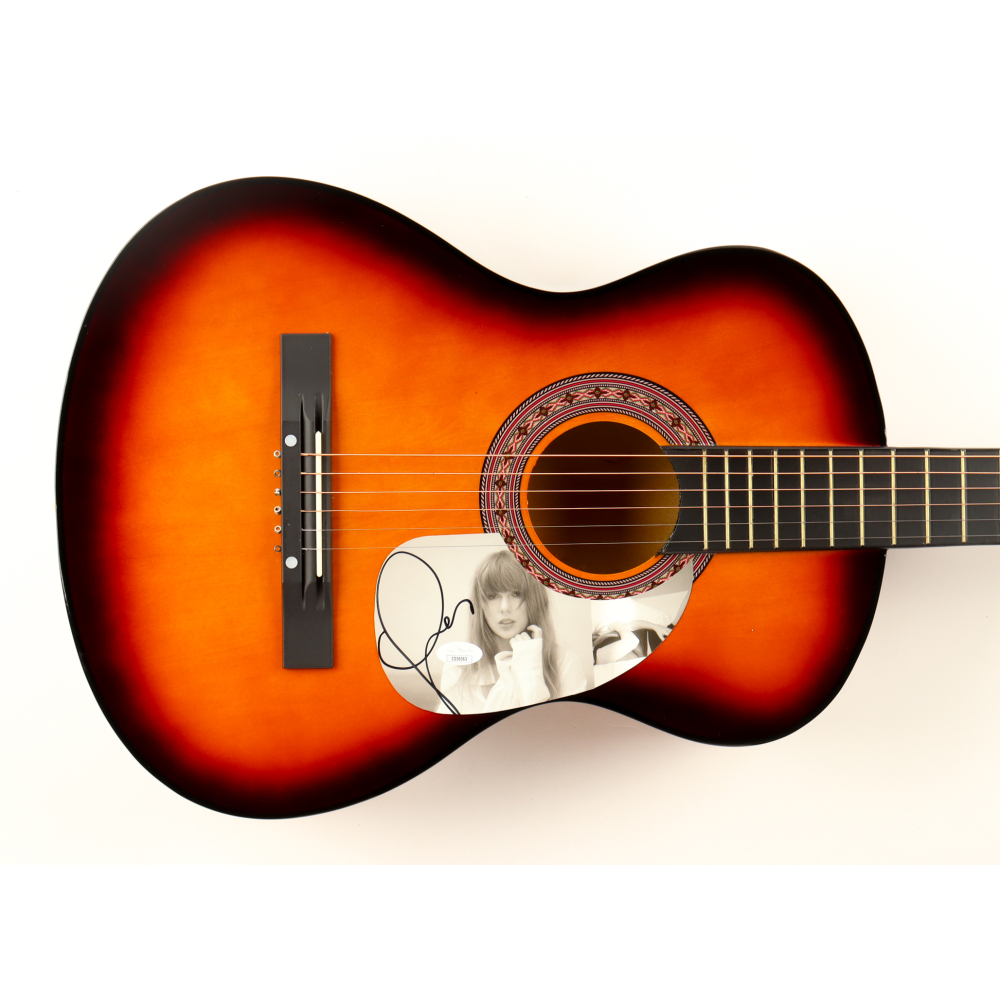 Taylor Swift Signed 38" Acoustic Guitar (JSA) at PristineAuction.com