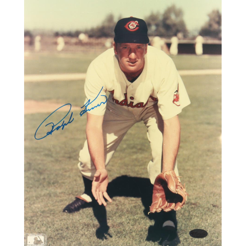 Ralph Kiner Signed Indians 8x10 Photo (Online Authentics) at PristineAuction.com