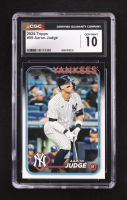 Aaron Judge 2024 Topps #99 (CGC 10) at PristineAuction.com