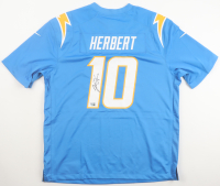 Justin Herbert Signed Chargers Nike Authentic Jersey (Fanatics) at PristineAuction.com