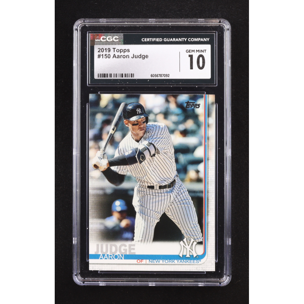 Aaron Judge 2019 Topps #150 (CGC 10) at PristineAuction.com
