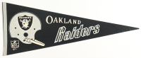 Vintage 1967 Oakland Raiders NFL Felt Pennant Flag at PristineAuction.com
