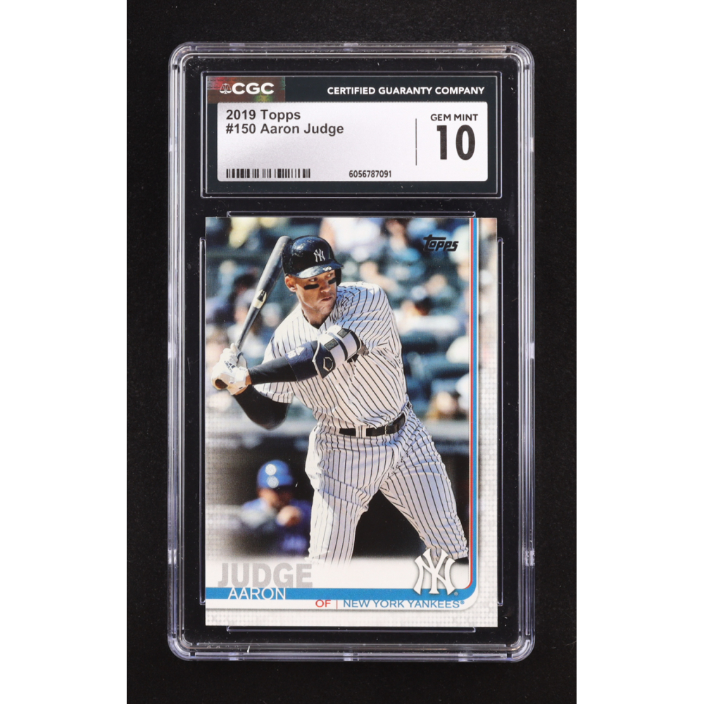 Aaron Judge 2019 Topps #150 (CGC 10) at PristineAuction.com