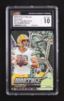 Jordan Love 2024 Panini Mosaic Montage No Huddle Silver #11 (CGC 10) at PristineAuction.com