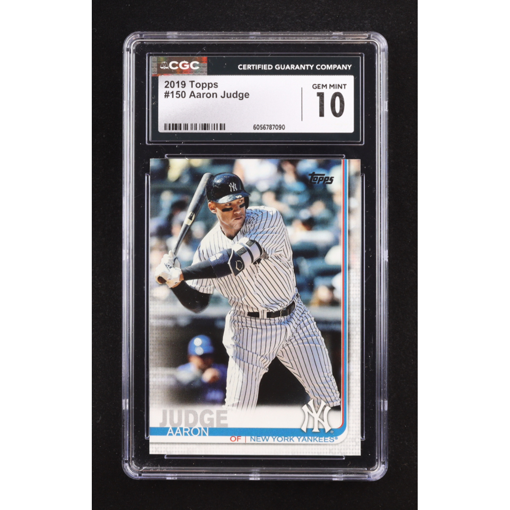 Aaron Judge 2019 Topps #150 (CGC 10) at PristineAuction.com
