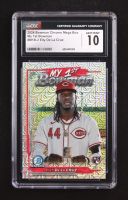 Elly De La Cruz 2024 Bowman Chrome Mega Box My 1st Bowman #M1B2 RC (CGC 10) at PristineAuction.com