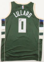 Damian Lillard Signed Bucks Nike Authentic Jersey (JSA) at PristineAuction.com