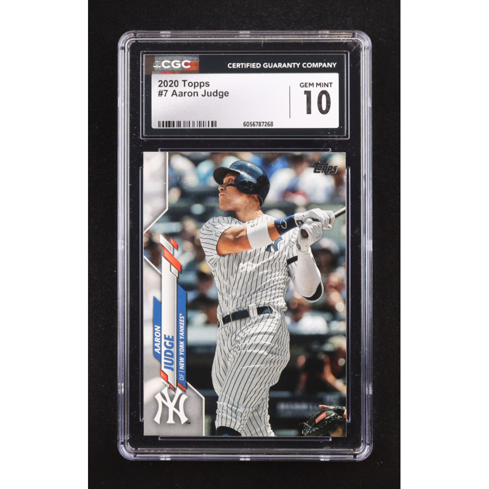 Aaron Judge 2020 Topps #7 (CGC 10) at PristineAuction.com