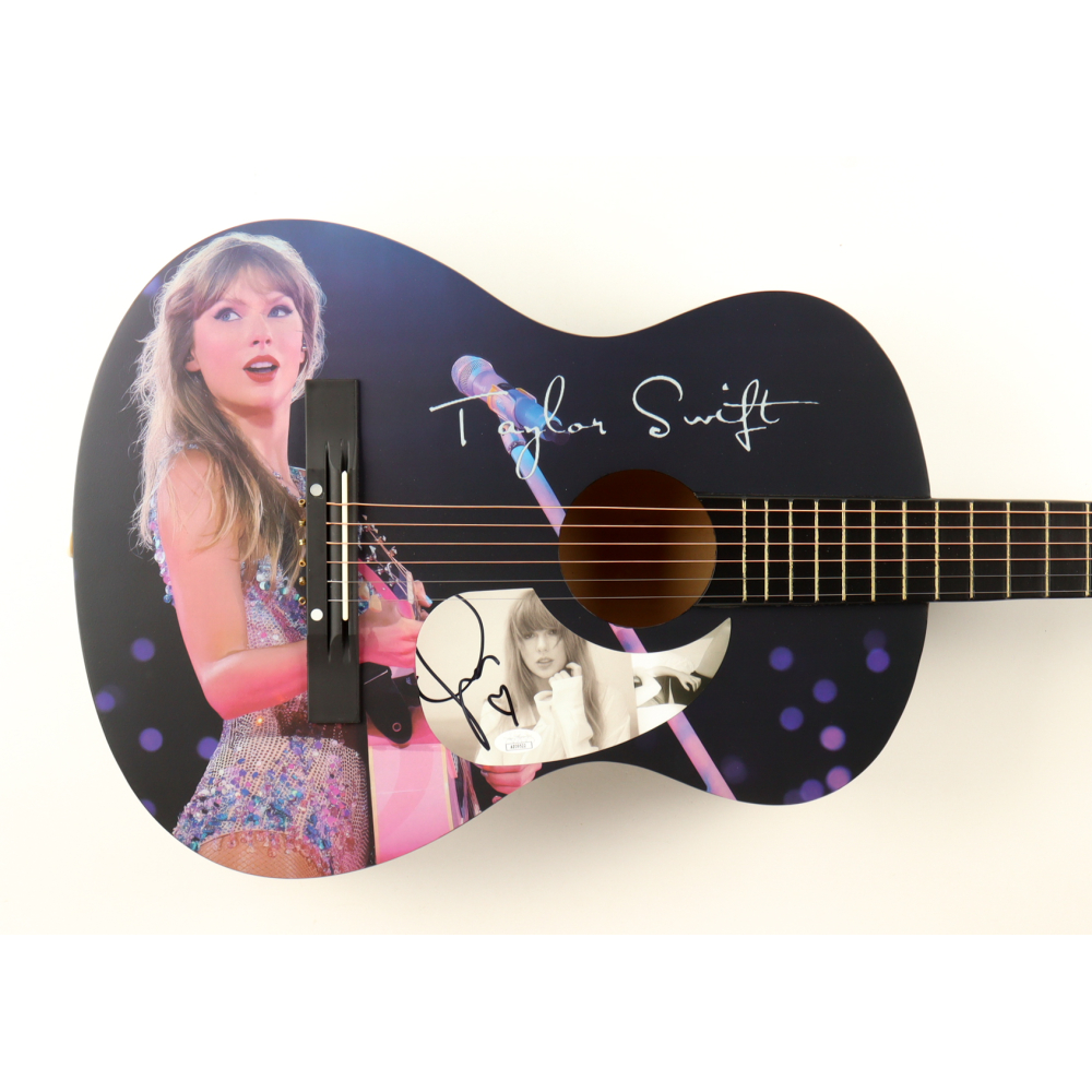 Taylor Swift Signed 38" Acoustic Guitar (JSA) at PristineAuction.com
