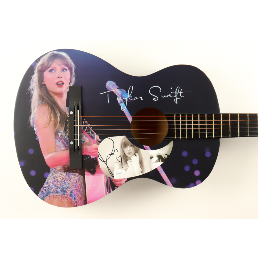 Taylor Swift Signed 38" Acoustic Guitar (JSA) at PristineAuction.com