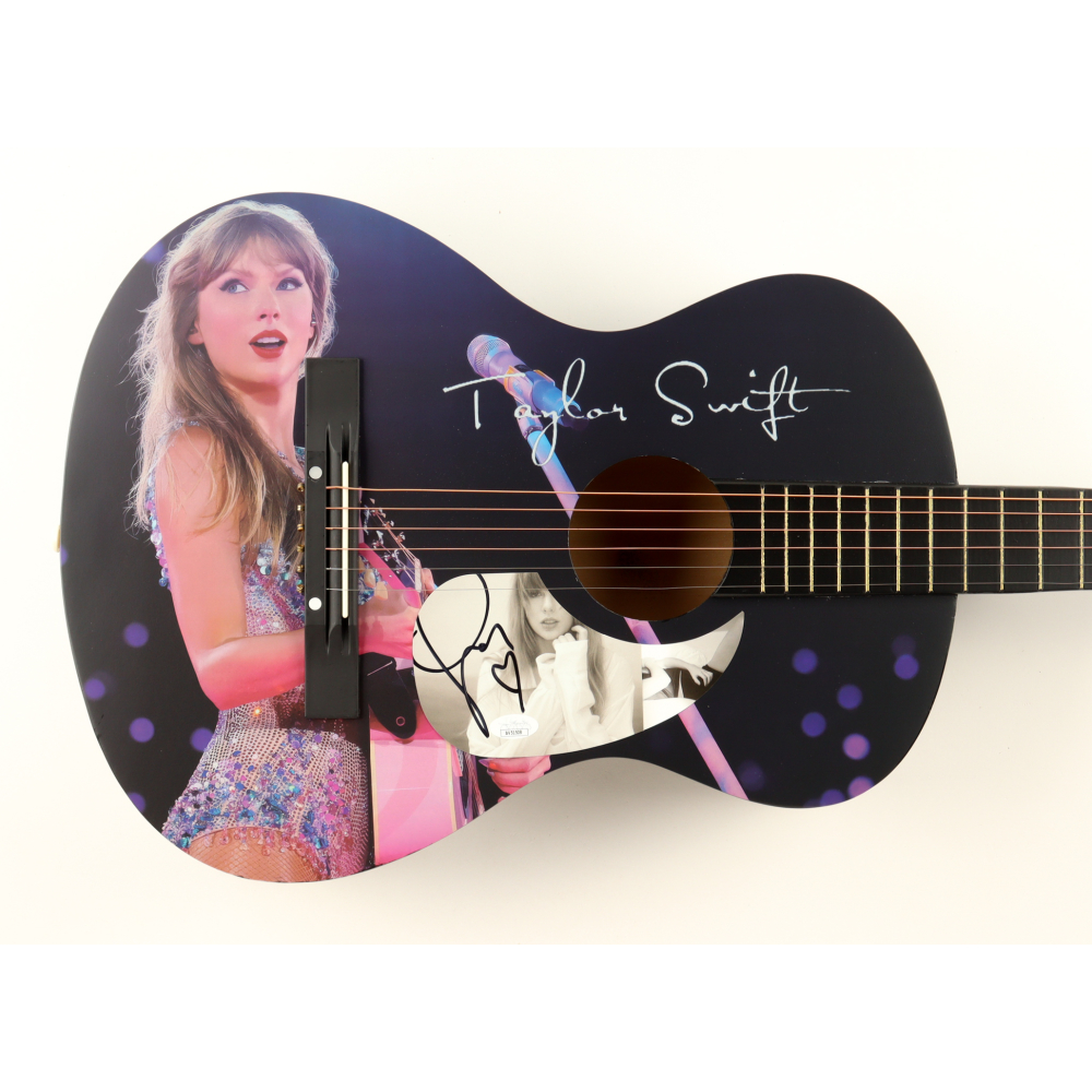 Taylor Swift Signed 38" Acoustic Guitar (JSA) at PristineAuction.com