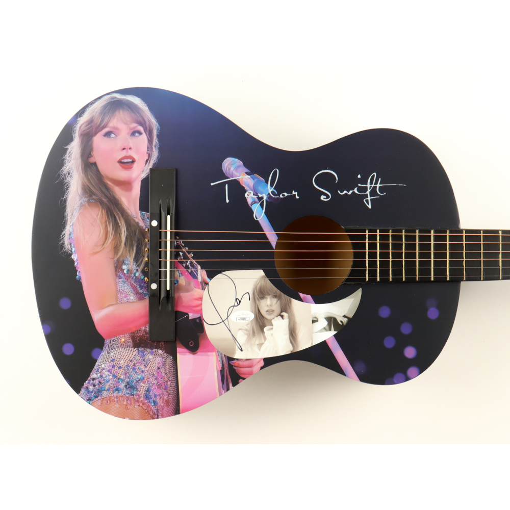 Taylor Swift Signed 38" Acoustic Guitar (JSA) at PristineAuction.com