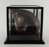 Mike Tyson Signed Olympic Everlast Speed Bag with Display Case (Tyson) at PristineAuction.com