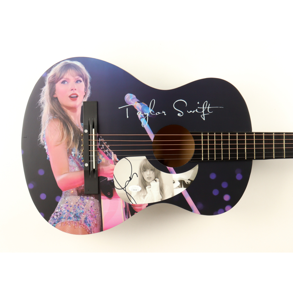 Taylor Swift Signed 38" Acoustic Guitar (JSA) at PristineAuction.com