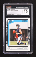 Caleb Williams 2024 Donruss #327 RR RC (CGC 10) at PristineAuction.com