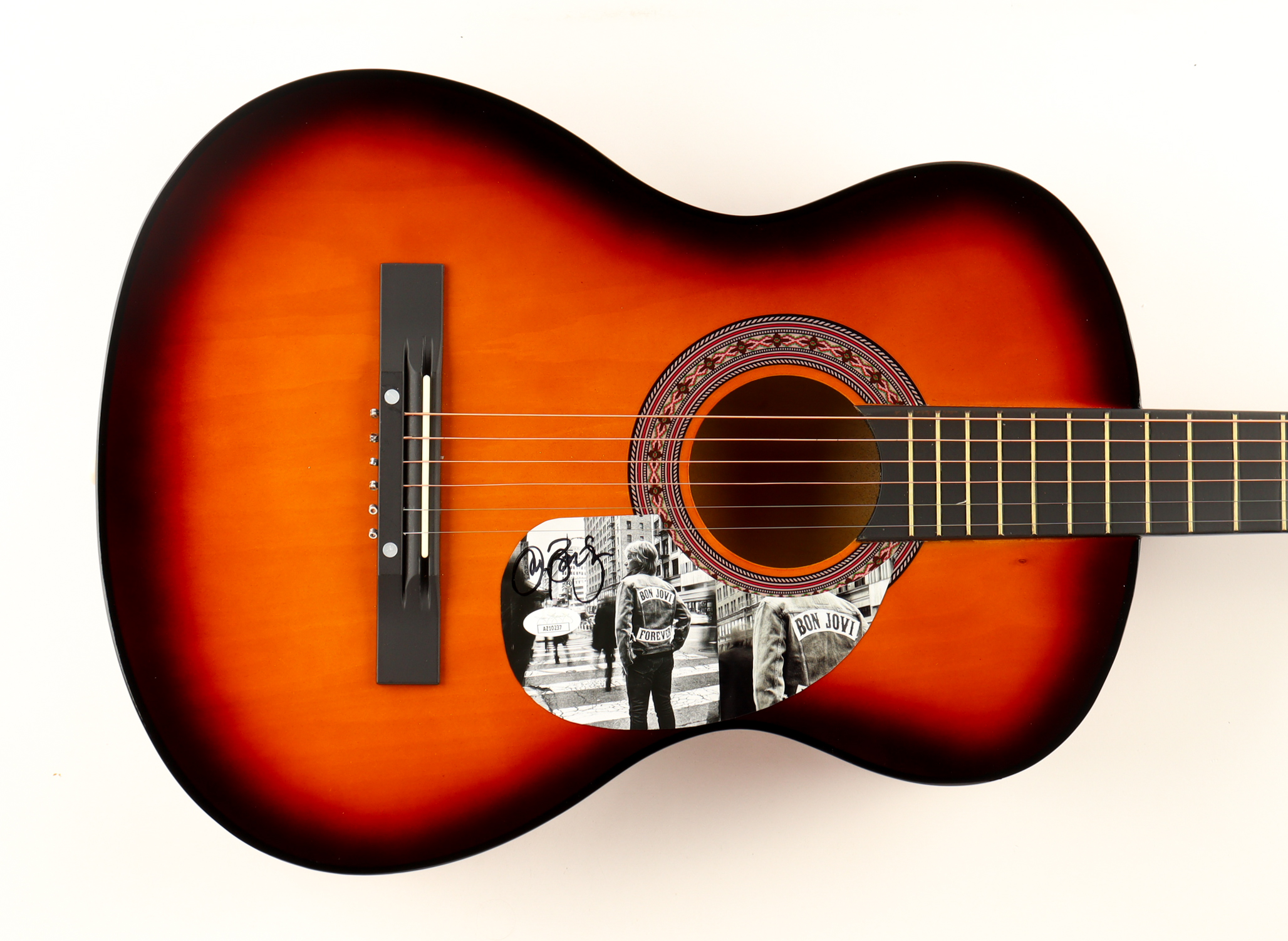 Jon Bon Jovi Signed 38" Acoustic Guitar (JSA) at PristineAuction.com Jon Bon Jovi Signed 38" Acoustic Guitar (JSA) at PristineAuction.com