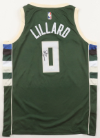 Damian Lillard Signed Bucks Nike Authentic Jersey (JSA) at PristineAuction.com